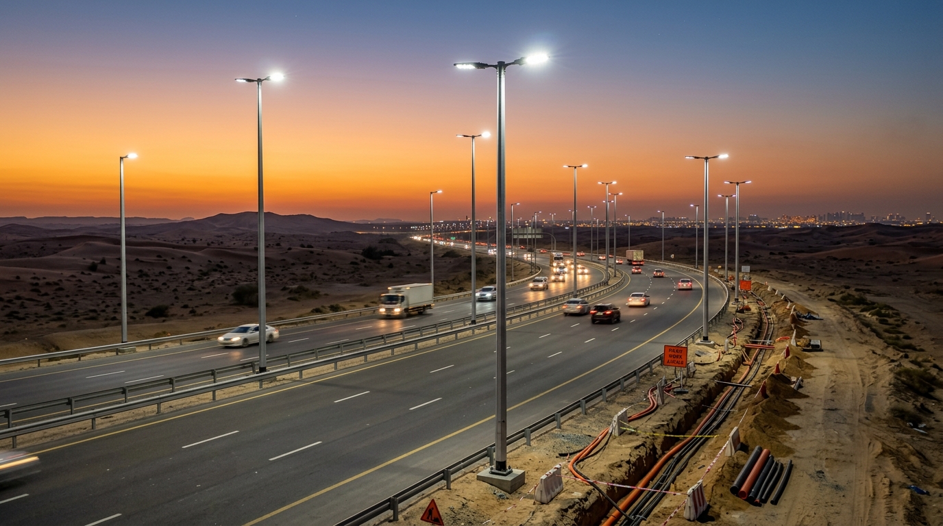 Expressway LED Street Lighting Infrastructure